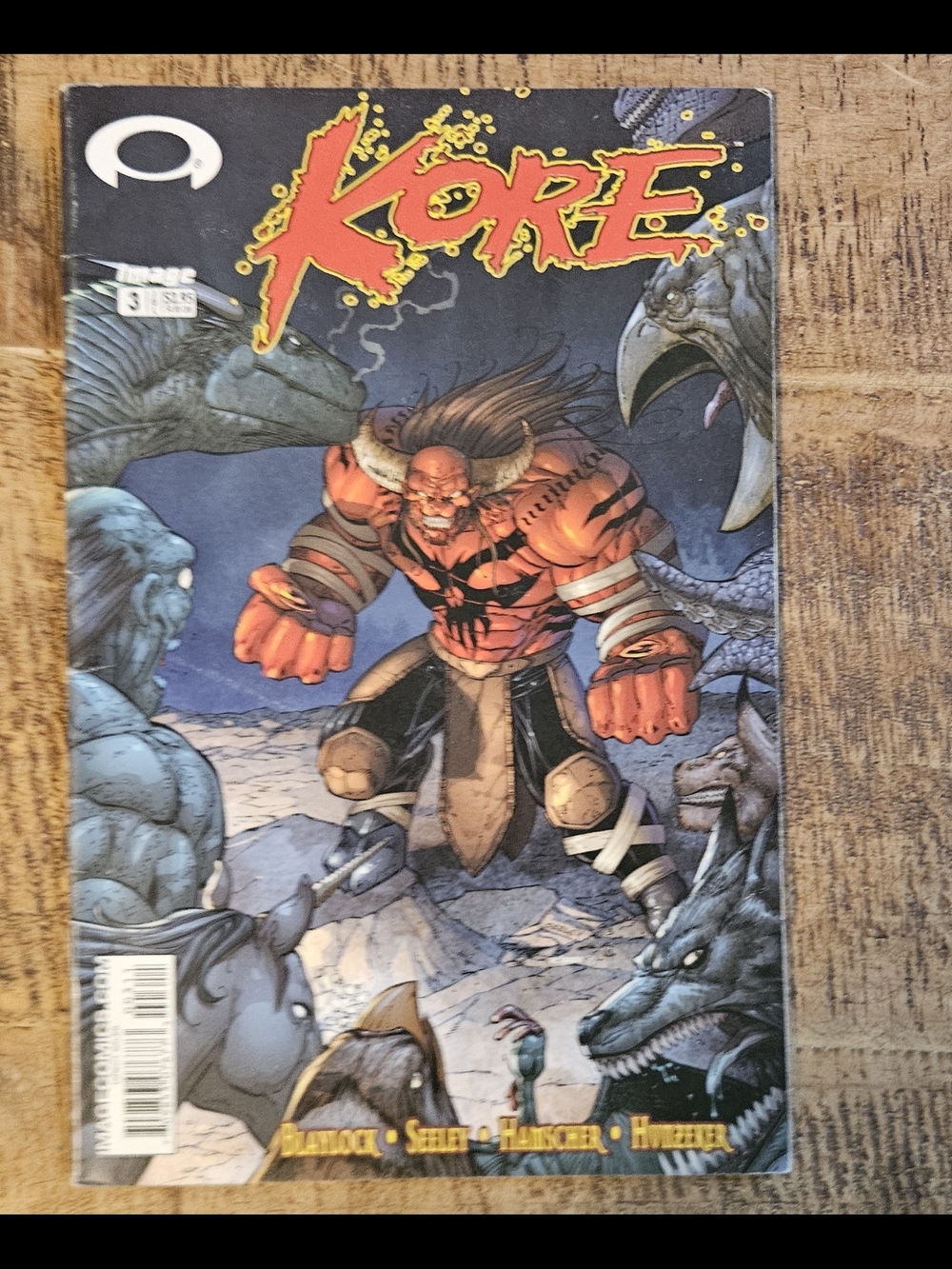 KORE #3 Image Comics 2003 Josh Blaylock & Tim Seeley Raw 9-9.8 C6